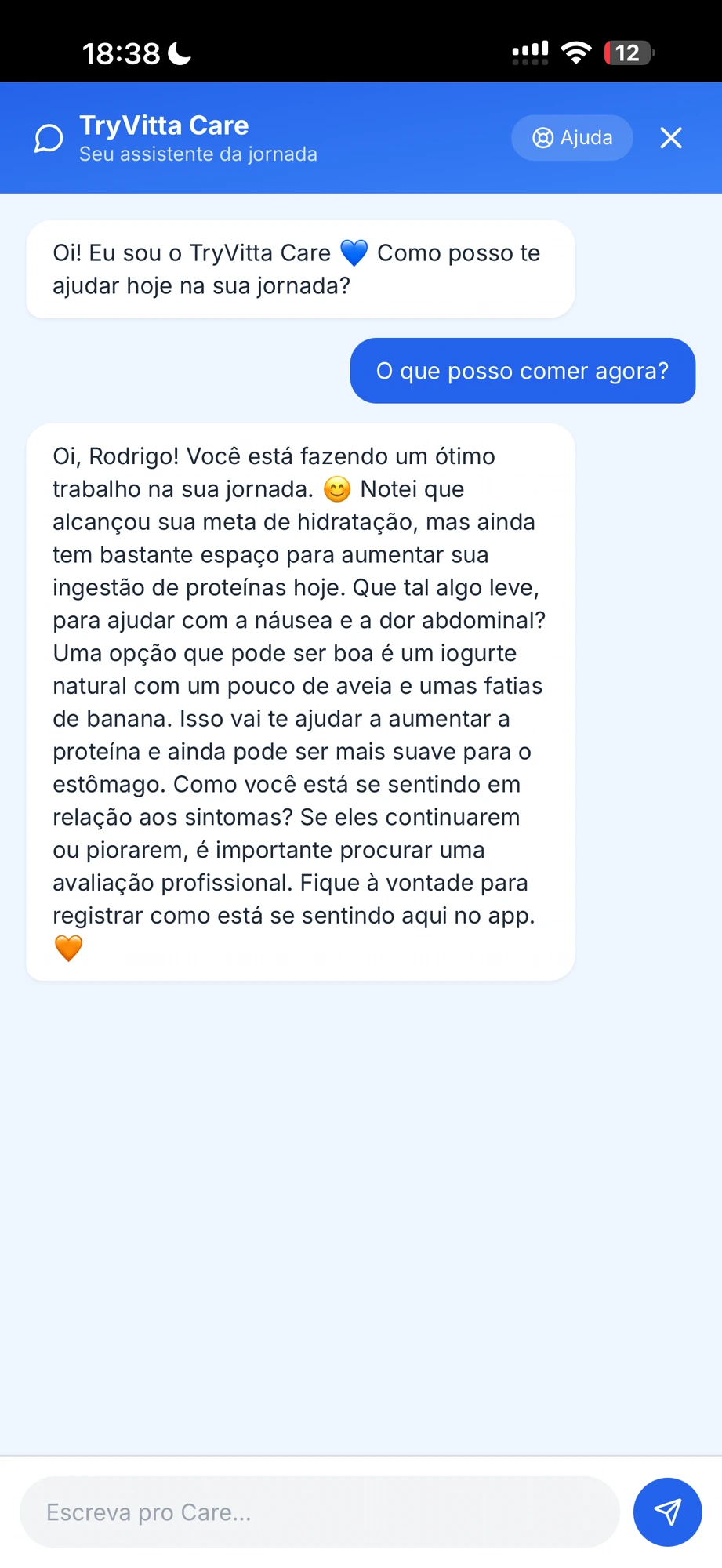Slim — Assistente Care te acompanha